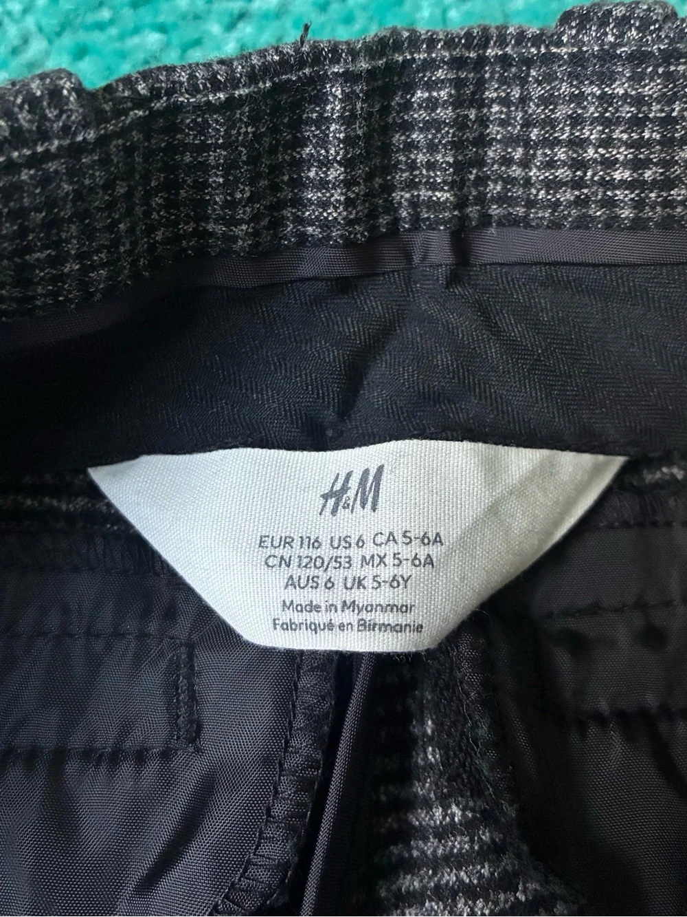 H&M boys checked